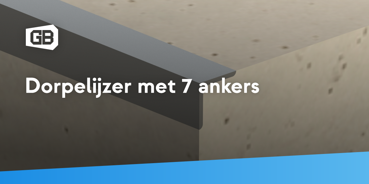 Dorpelijzer met 7 ankers | Gebr. Bodegraven